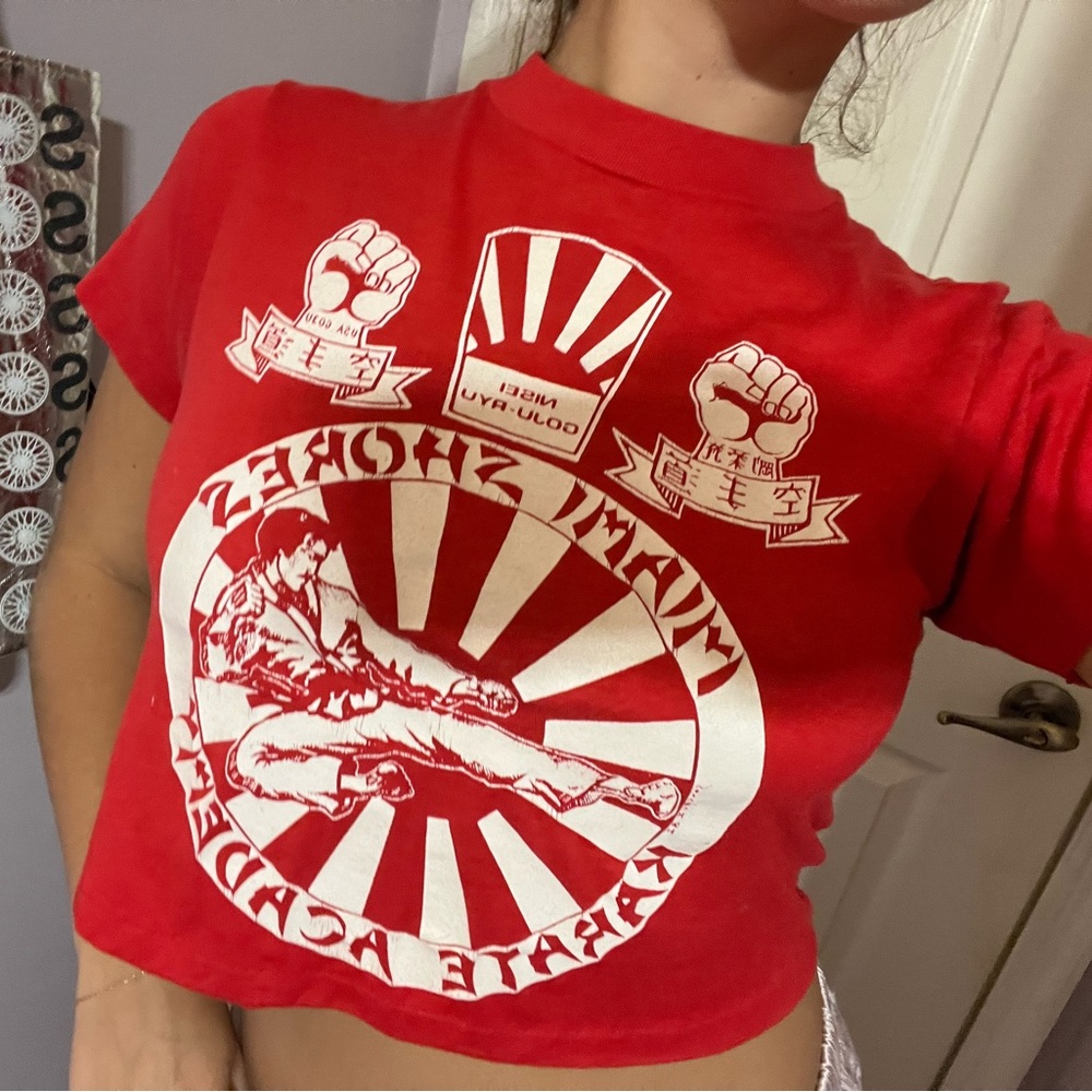 Red Baby Tee